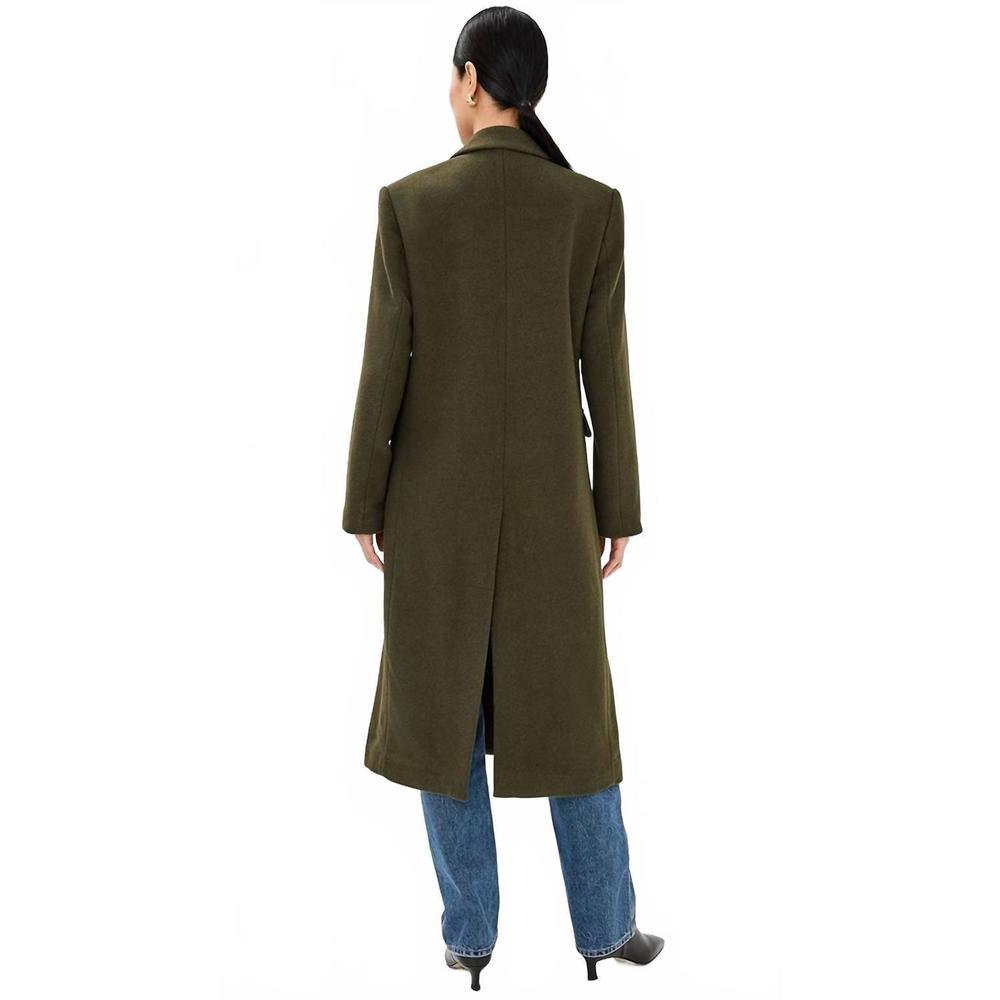 NEW PISTOLA prescott wool coat in caper - Picture 3 of 5